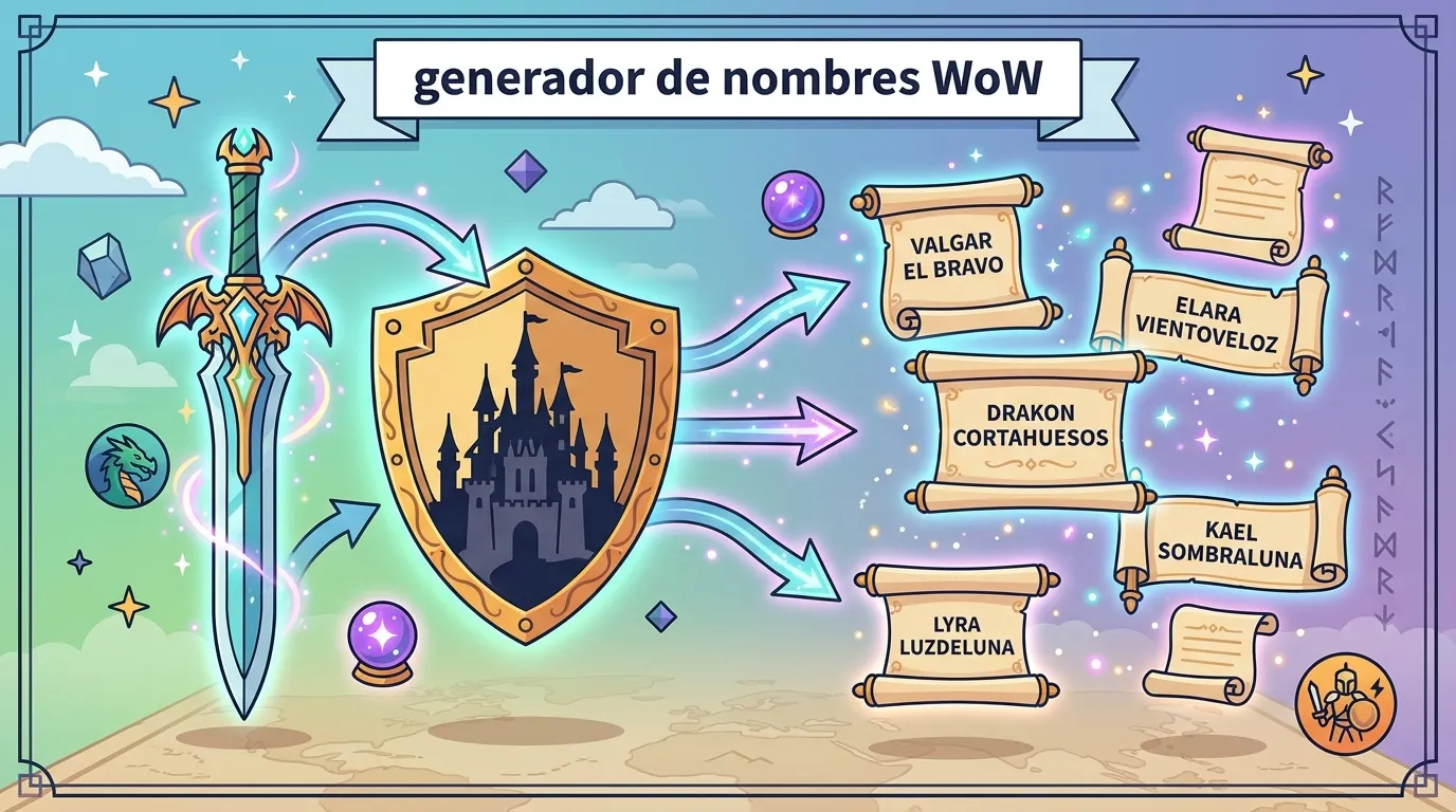 generador de nombres WoW